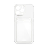 MOPAL iPhone 16 Pro Max Card Holder Clear Yuki Silicone Case · 1