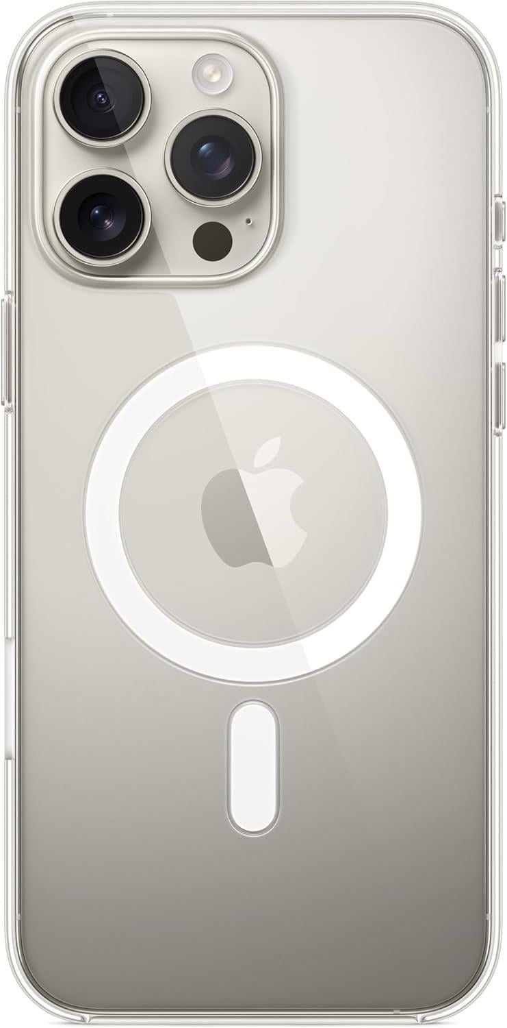 MOPAL iPhone 16 Pro Max MagSafe-Compatible Clear IQ Silicone Case · 2