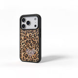 MOPAL Velvet-Lined Leopar Patterned Rhinestone Yeni Case for iPhone 16 Pro Max · 8