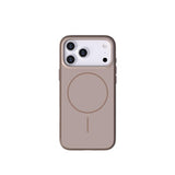 MOPAL MagSafe-Compatible Plastic Edges Form Silicone Case for iPhone 16 Pro Max · 1