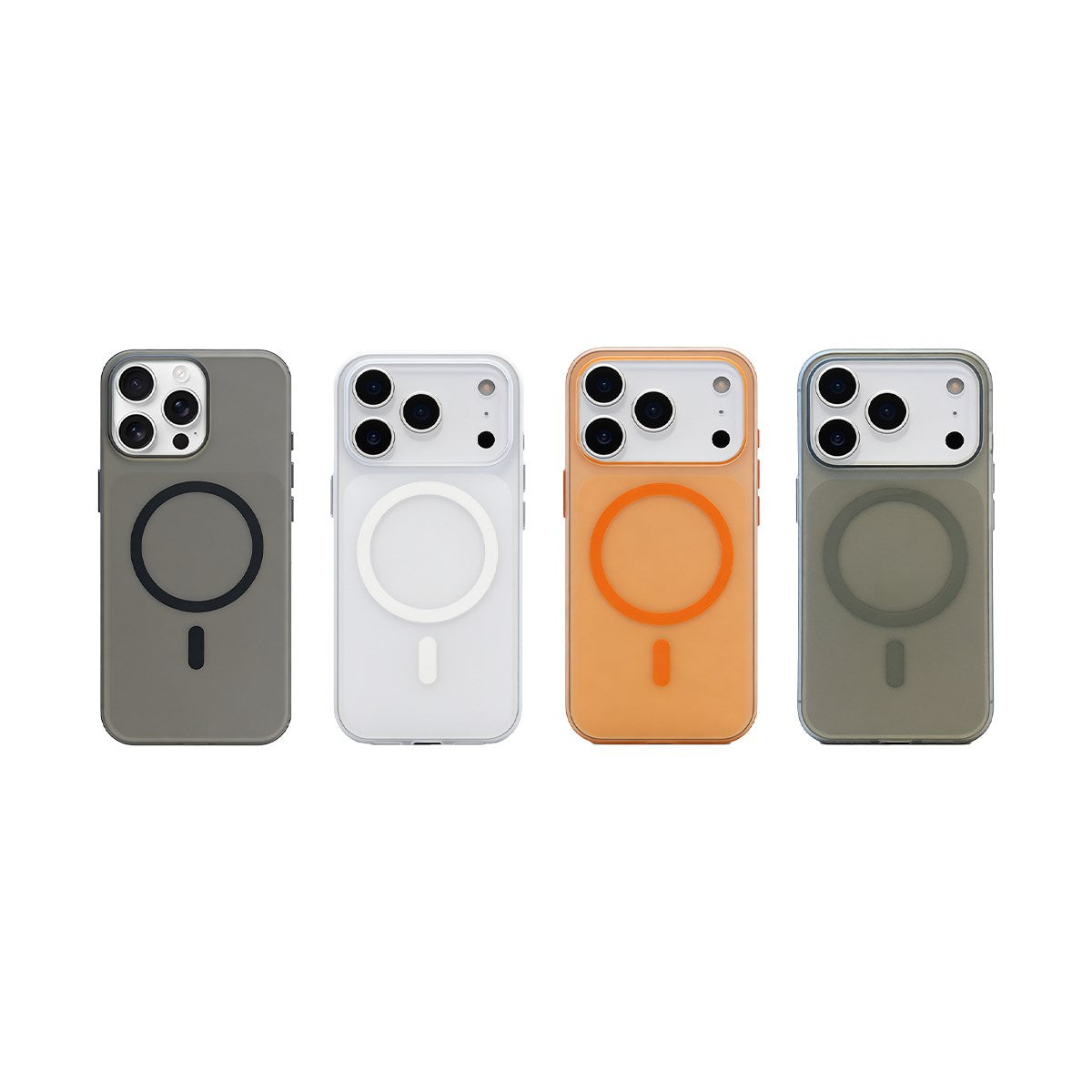 MOPAL MagSafe-Compatible Ultra-Slim Metal Buttons Mond Case for iPhone 16 Pro Max · 1