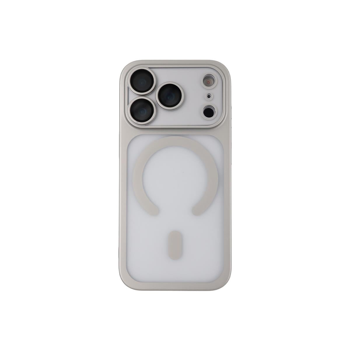 MOPAL MagSafe-Compatible Camera-Lens Protection Ident Silicone Case for iPhone 16 Pro Max · 3
