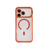 MOPAL MagSafe-Compatible Stand Camera-Lens Protection Clear Pass-1 Silicone Case for iPhone 16 Pro · 5