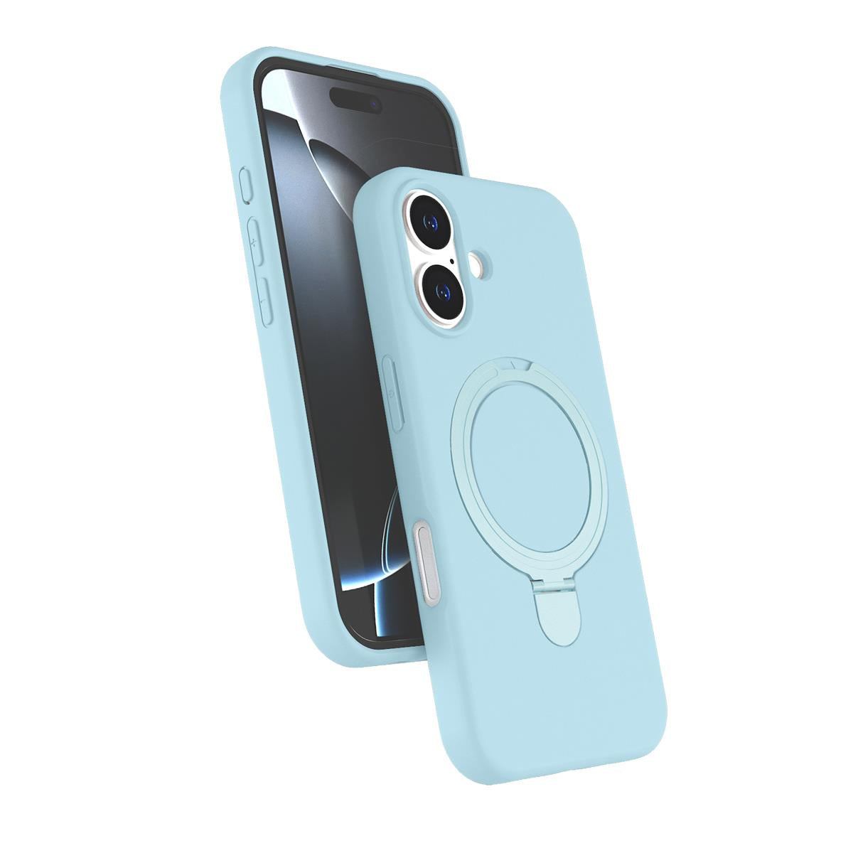 MOPAL MagSafe and Stand Plastic Revo Phone Case for iPhone 16 · 2