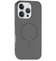 MOPAL iPhone 16E MagSafe-Compatible Velvet-Lined Soft Aqua Silicone Case · 1