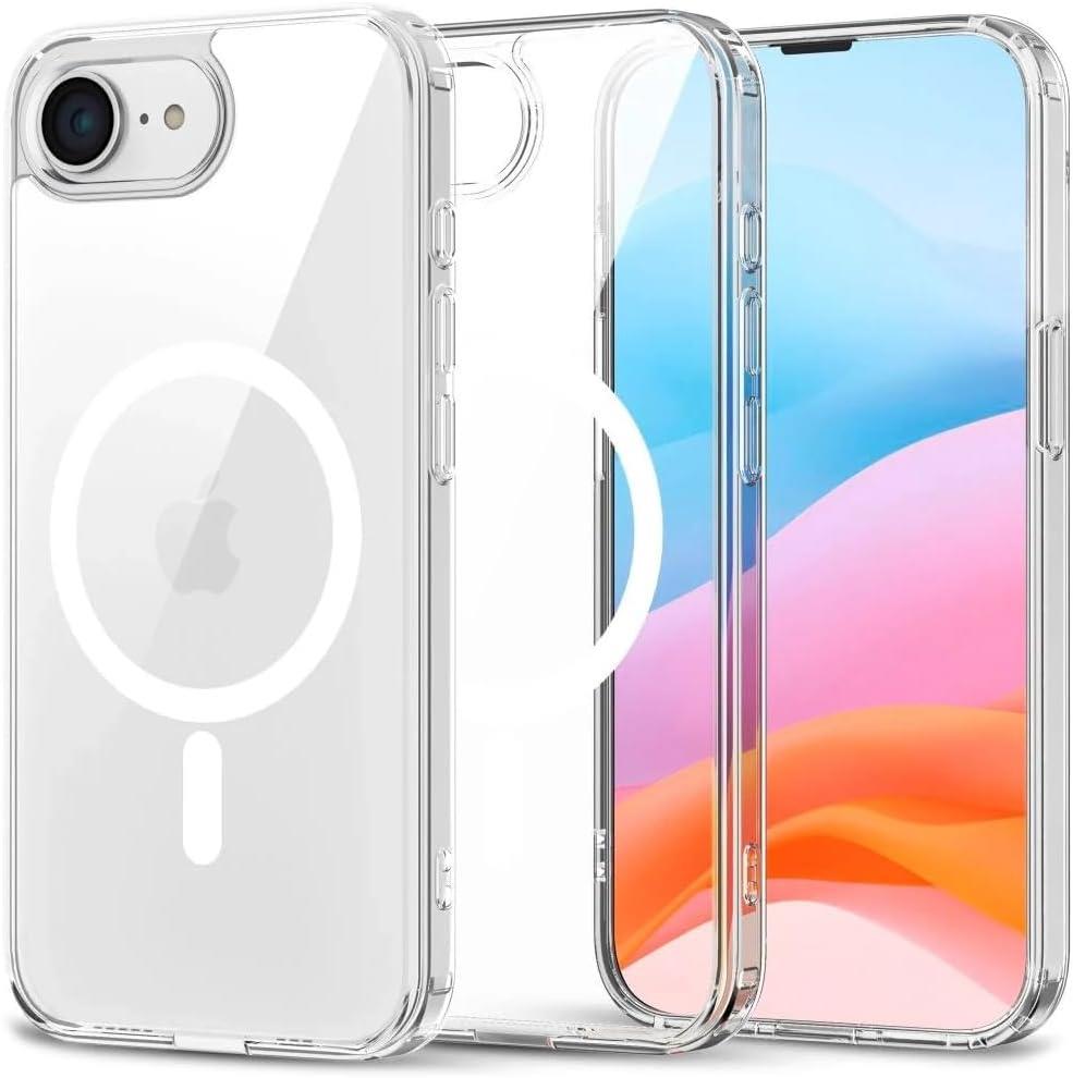 MOPAL iPhone 16E MagSafe-Compatible Clear IQ Silicone Case · 1