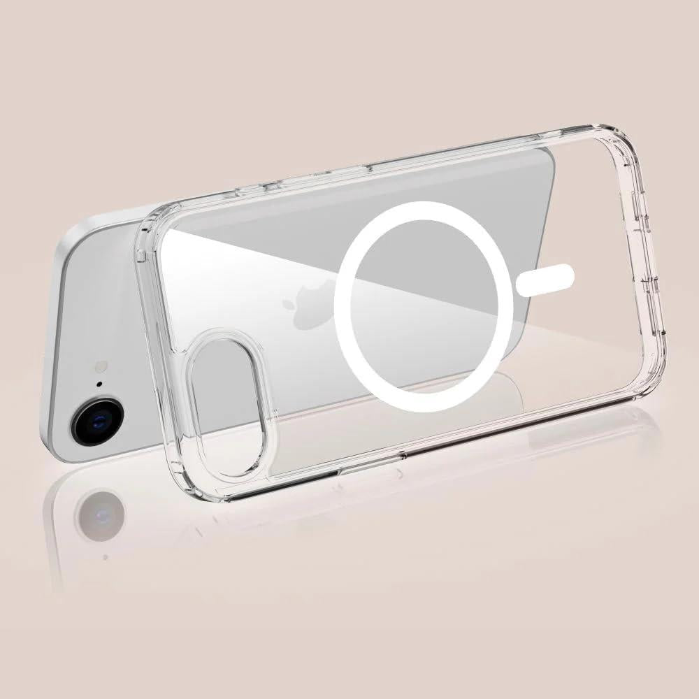 MOPAL iPhone 16E MagSafe-Compatible Clear IQ Silicone Case · 4