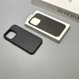 MOPAL MagSafe-Compatible Faux-Leather Look Let Silicone Case for iPhone 16e · 5