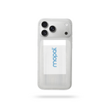 MOPAL iPhone 17 Air Card Holder Clear Yuki Silicone Case · 1