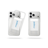 MOPAL iPhone 17 Air Card Holder Clear Yuki Silicone Case · 5