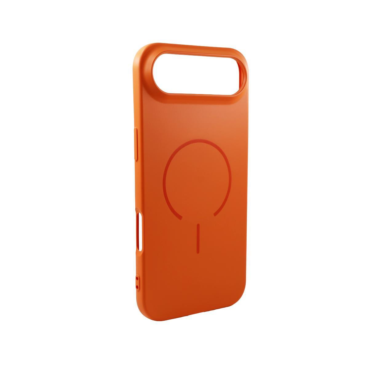 MOPAL iPhone 17 Air MagSafe-Compatible Velvet-Lined Soft Aqua Silicone Case · 2