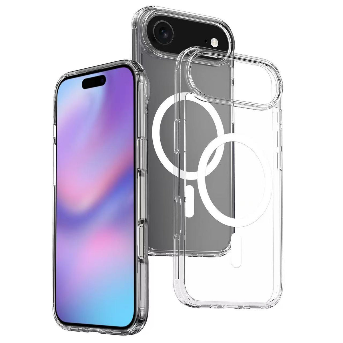 MOPAL iPhone 17 Air MagSafe-Compatible Clear IQ Silicone Case · 1