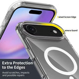 MOPAL iPhone 17 Air MagSafe-Compatible Clear IQ Silicone Case · 2