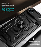 MOPAL iPhone 17 Air Stand Sliding Shock-Resistant Slide Silicone Case · 5