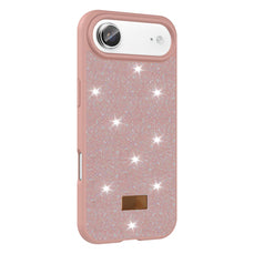 MOPAL Shock-Resistant Rhinestone Detail Melt Silicone Case for iPhone 17 Air · 1