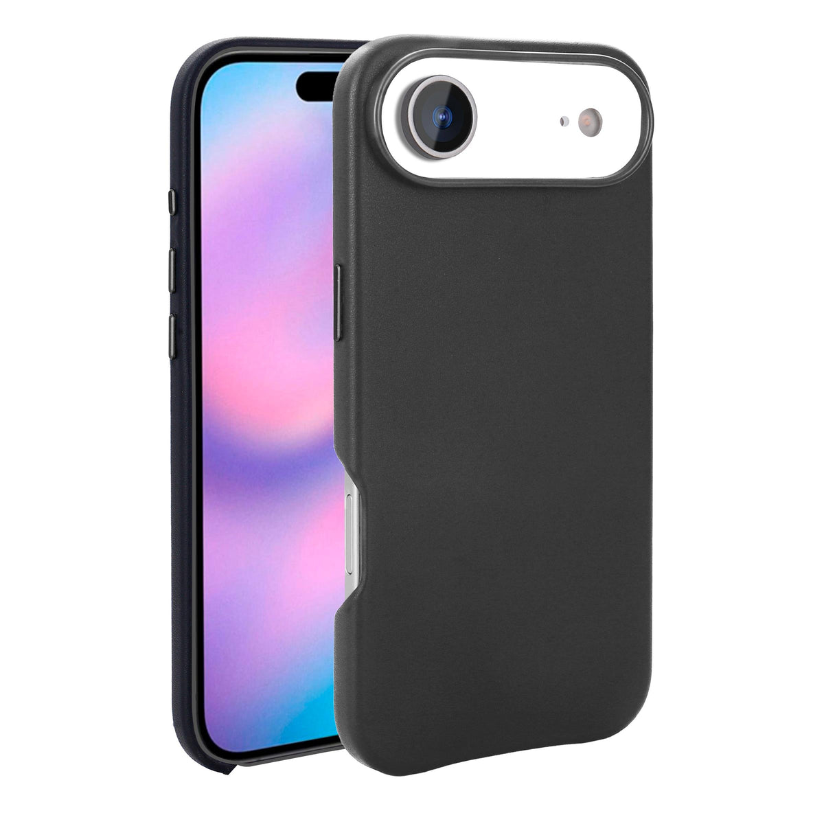 MOPAL MagSafe-Compatible Faux-Leather Look Let Silicone Case for iPhone 17 Air · 4