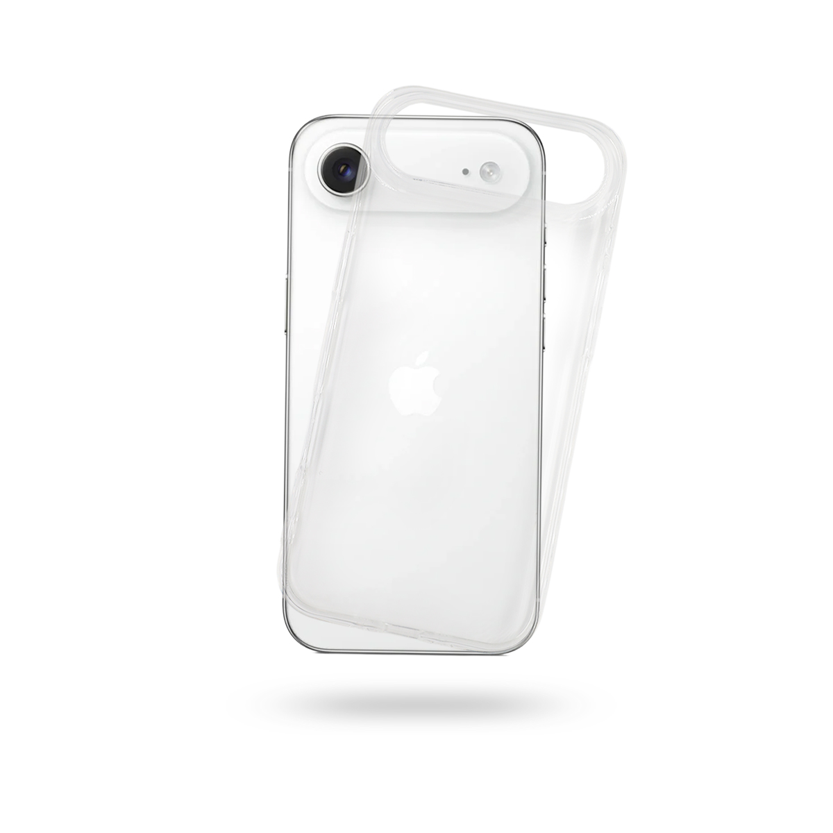 MOPAL Clear Clear TPU Silicone Case for iPhone 17 Air · 1