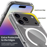 MOPAL iPhone 17 Pro MagSafe-Compatible Clear IQ Silicone Case · 2