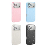 MOPAL Lens Koruma Camı Hediyeli Glitter Kutup Silicone Case for iPhone 17 Pro · 2