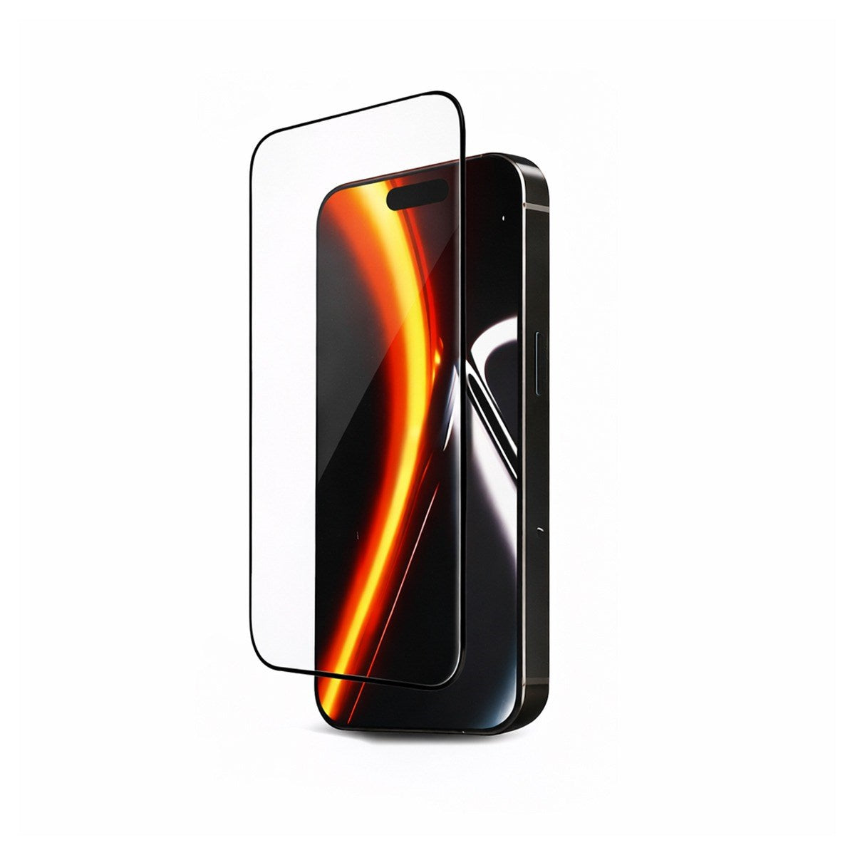 KUZOOM HD Curved Fingerprint-Resistant Glass Screen Protector for iPhone 17 Pro Max · 3