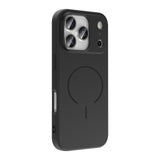 MOPAL iPhone 17 Pro Max MagSafe-Compatible Velvet-Lined Soft Aqua Silicone Case · 2