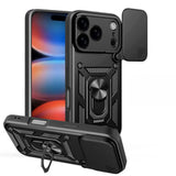 MOPAL iPhone 17 Pro Max Stand Sliding Shock-Resistant Slide Silicone Case · 1