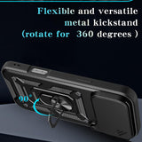 MOPAL iPhone 17 Pro Max Stand Sliding Shock-Resistant Slide Silicone Case · 6