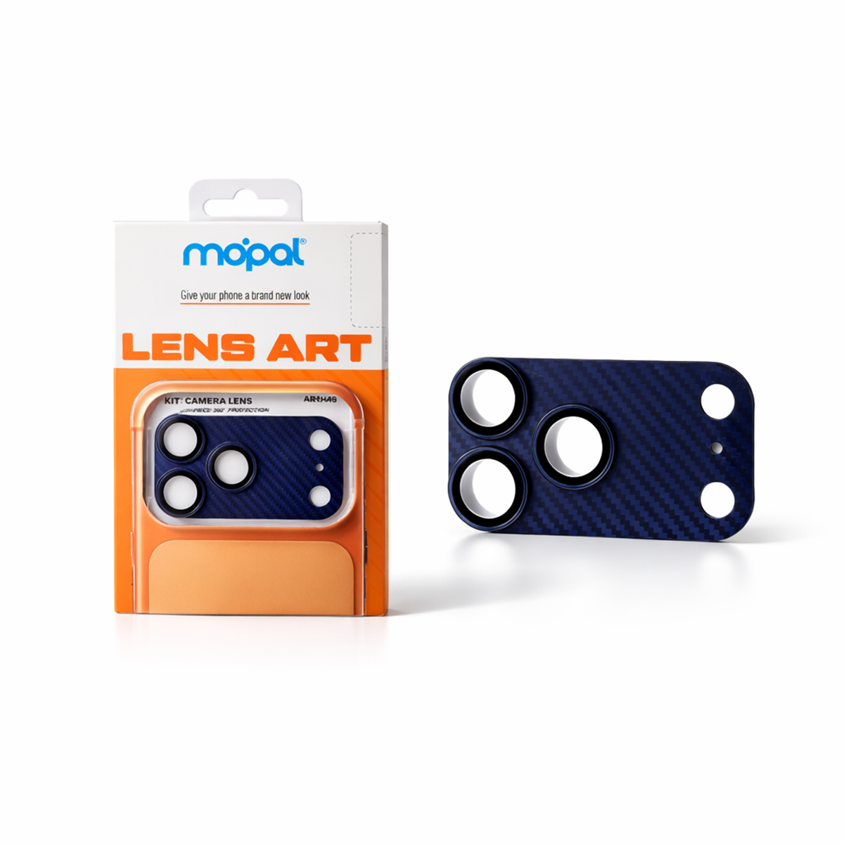 MOPAL Lens Art Carbon Camera Lens Protector for iPhone 17 Pro Max · 4