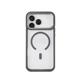 MOPAL MagSafe-Compatible Stand Camera-Lens Protection Clear Pass-1 Silicone Case for iPhone 17 Pro Max · 7