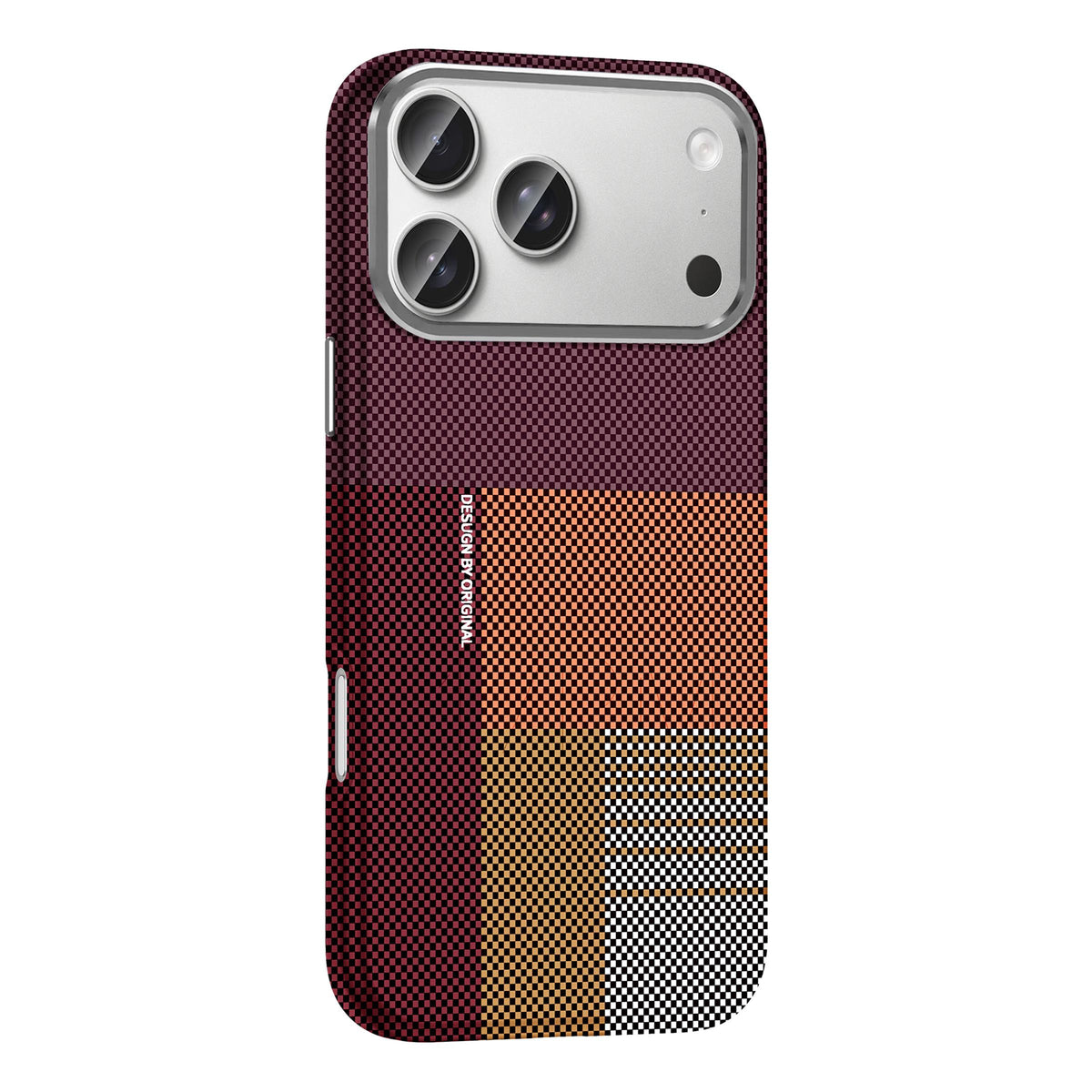 MOPAL MagSafe-Compatible Patterned Karbon Regi Case for iPhone 17 Pro Max · 2
