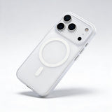 MOPAL MagSafe-Compatible Ultra-Slim Metal Buttons Mond Case for iPhone 17 Pro Max · 3