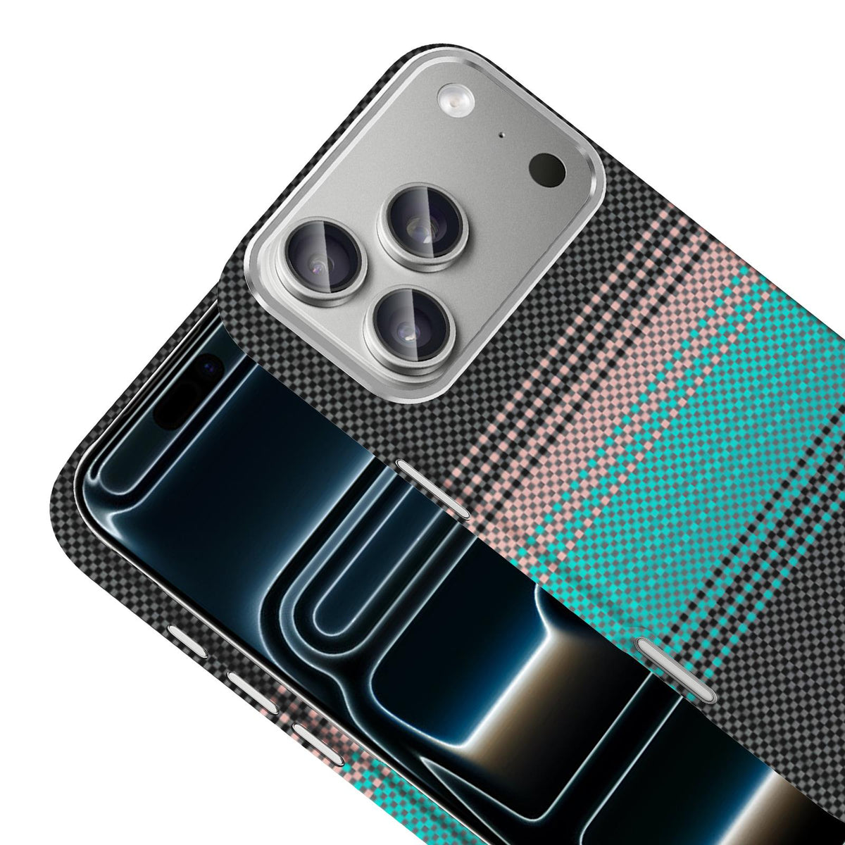 MOPAL MagSafe-Compatible Patterned Hard-Shell Power Case for iPhone 17 Pro Max · 4