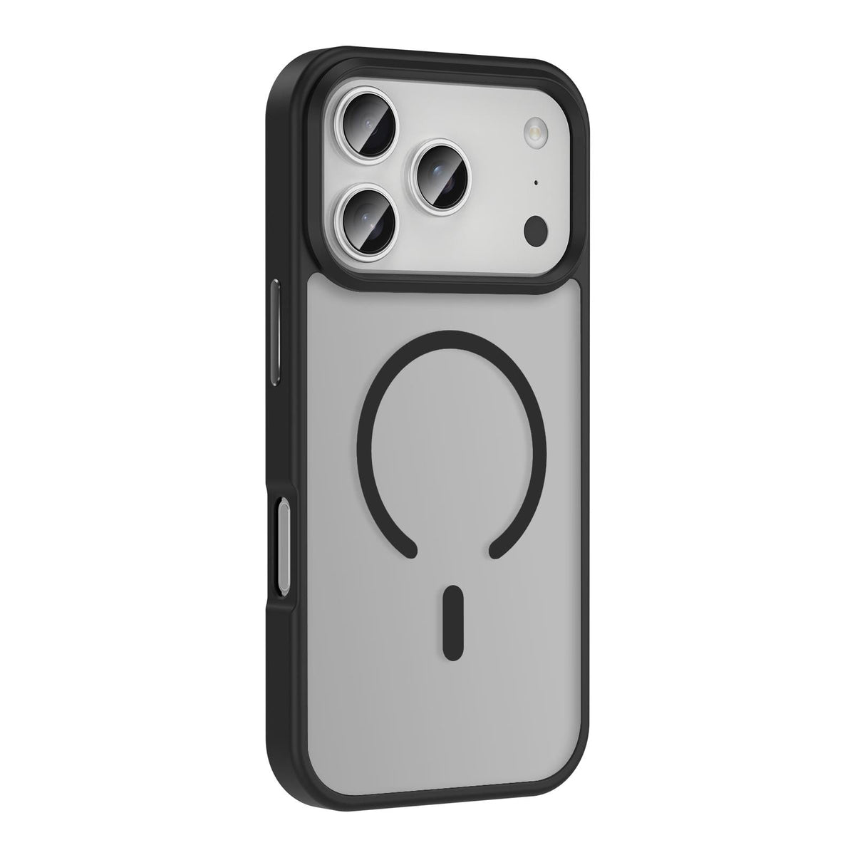 MOPAL MagSafe-Compatible Plastic Edges Rot Silicone Case for iPhone 17 Pro Max · 2