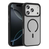 MOPAL MagSafe-Compatible Plastic Edges Rot Silicone Case for iPhone 17 Pro Max · 3