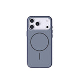 MOPAL MagSafe-Compatible Plastic Edges Form Silicone Case for iPhone 17 Pro Max · 2