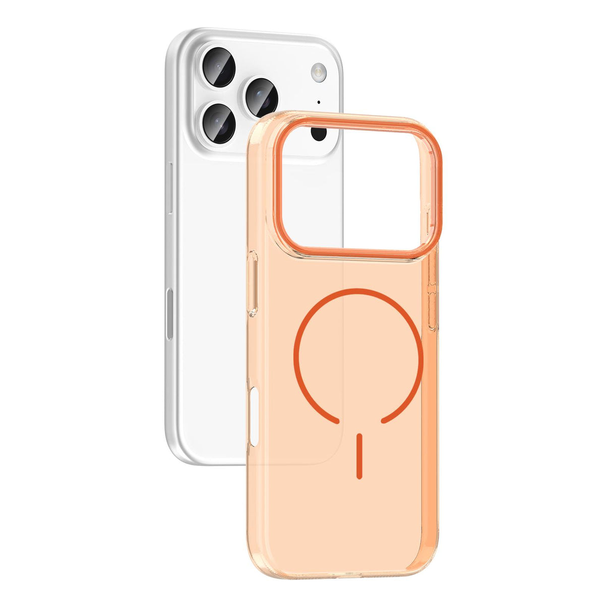 MOPAL MagSafe-Compatible Clear Excel Silicone Case for iPhone 17 Pro Max · 3