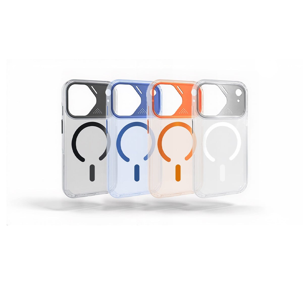 MOPAL MagSafe-Compatible Hard-Shell Clear Duo Phone Case for iPhone 17 Pro Max · 1