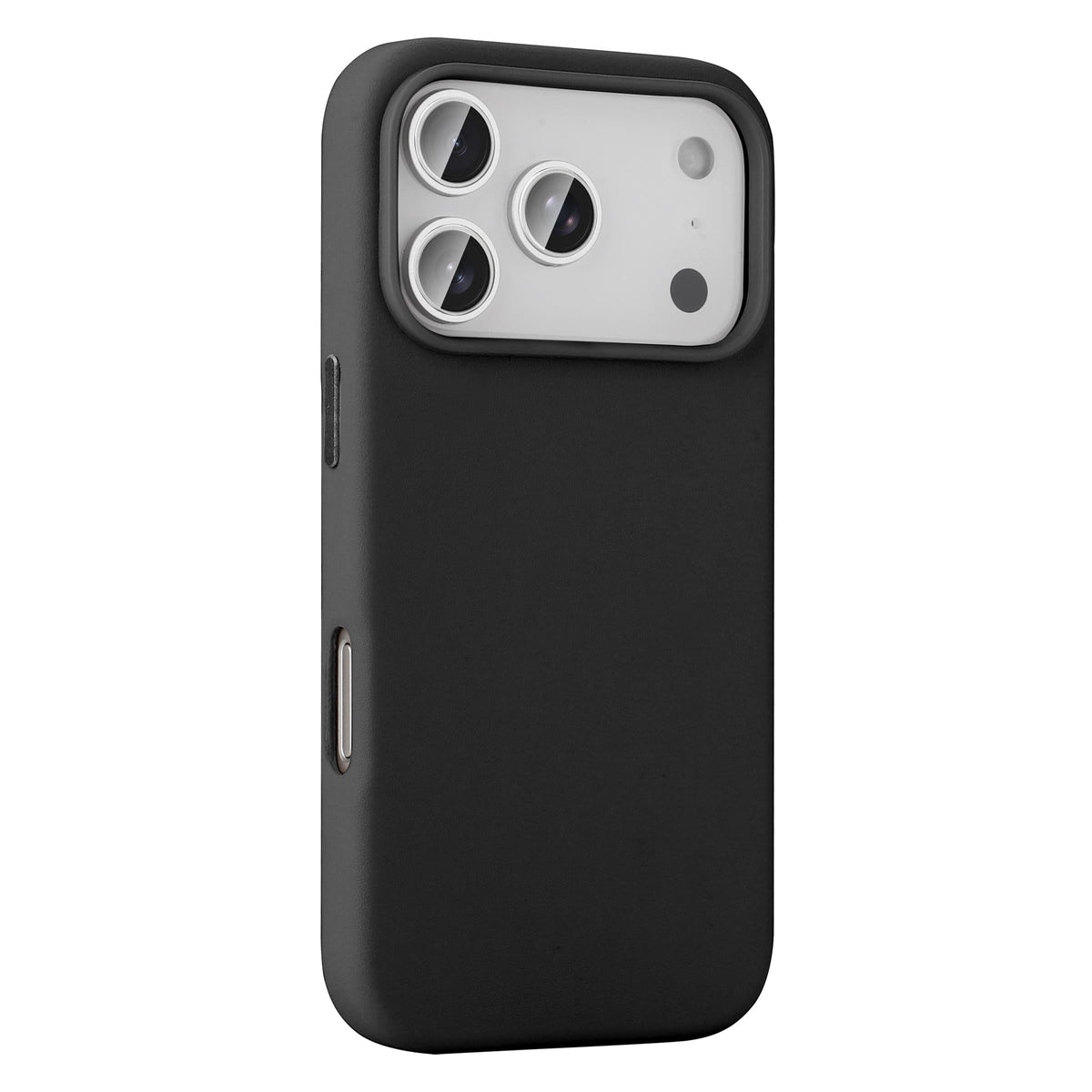 MOPAL MagSafe-Compatible Faux-Leather Look Let Silicone Case for iPhone 17 Pro Max · 1