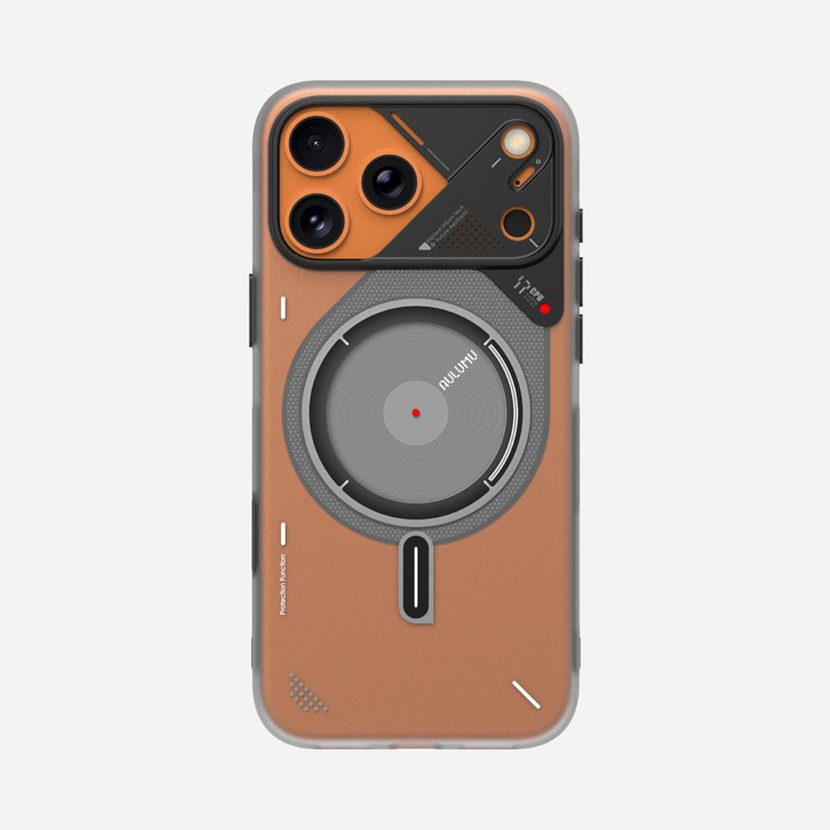 AULUMU Hafif Karanlıkta Parıldayan MagSafe-Compatible A17 Frosted Case for iPhone 17 Pro · 6