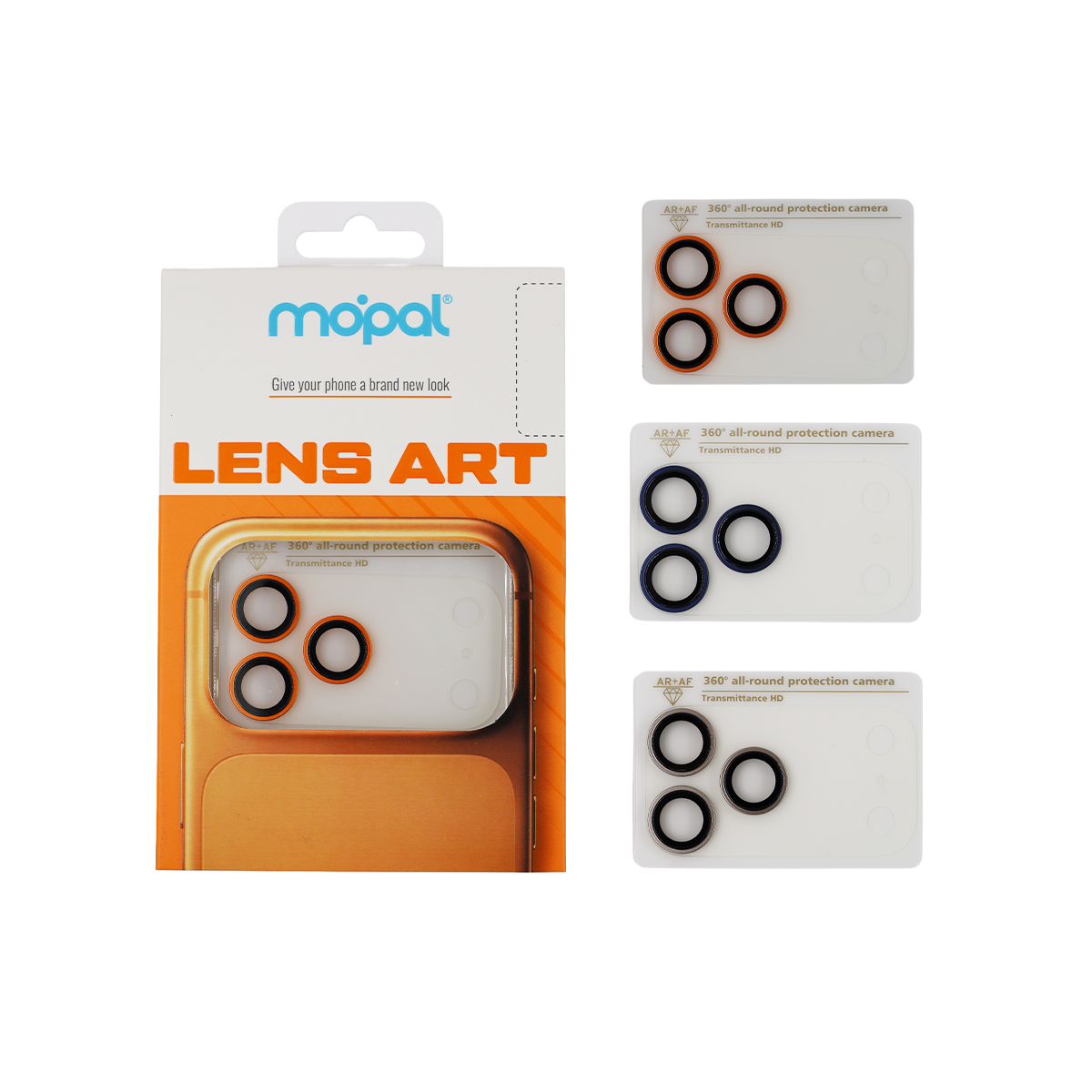 MOPAL Lens Art ALL-IN-ONE Camera Lens Protector for iPhone 17 Pro · 2