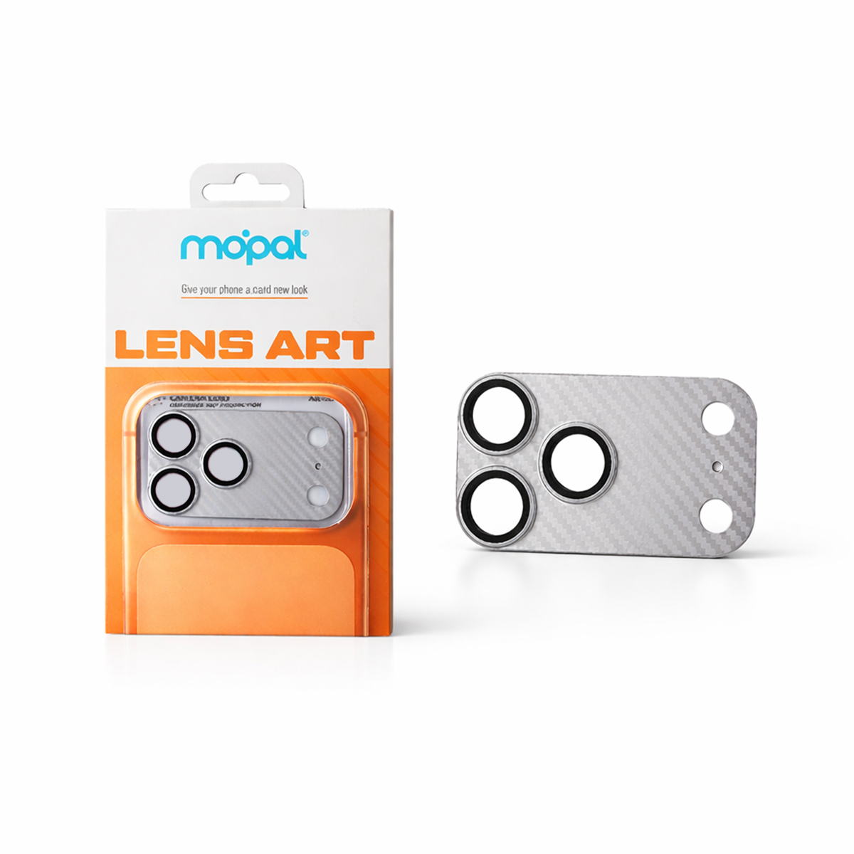 MOPAL Lens Art Carbon Camera Lens Protector for iPhone 17 Pro · 3
