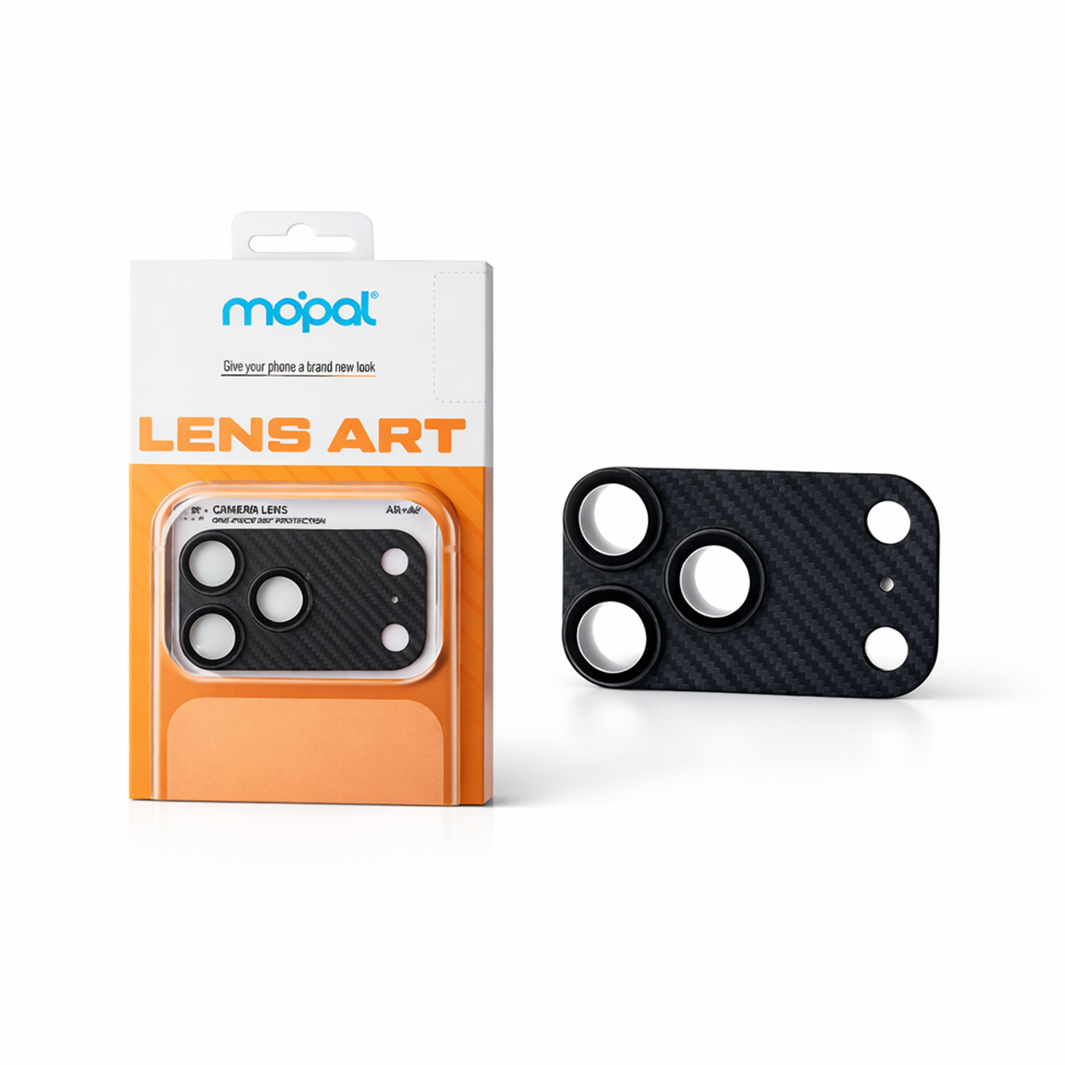 MOPAL Lens Art Carbon Camera Lens Protector for iPhone 17 Pro · 6