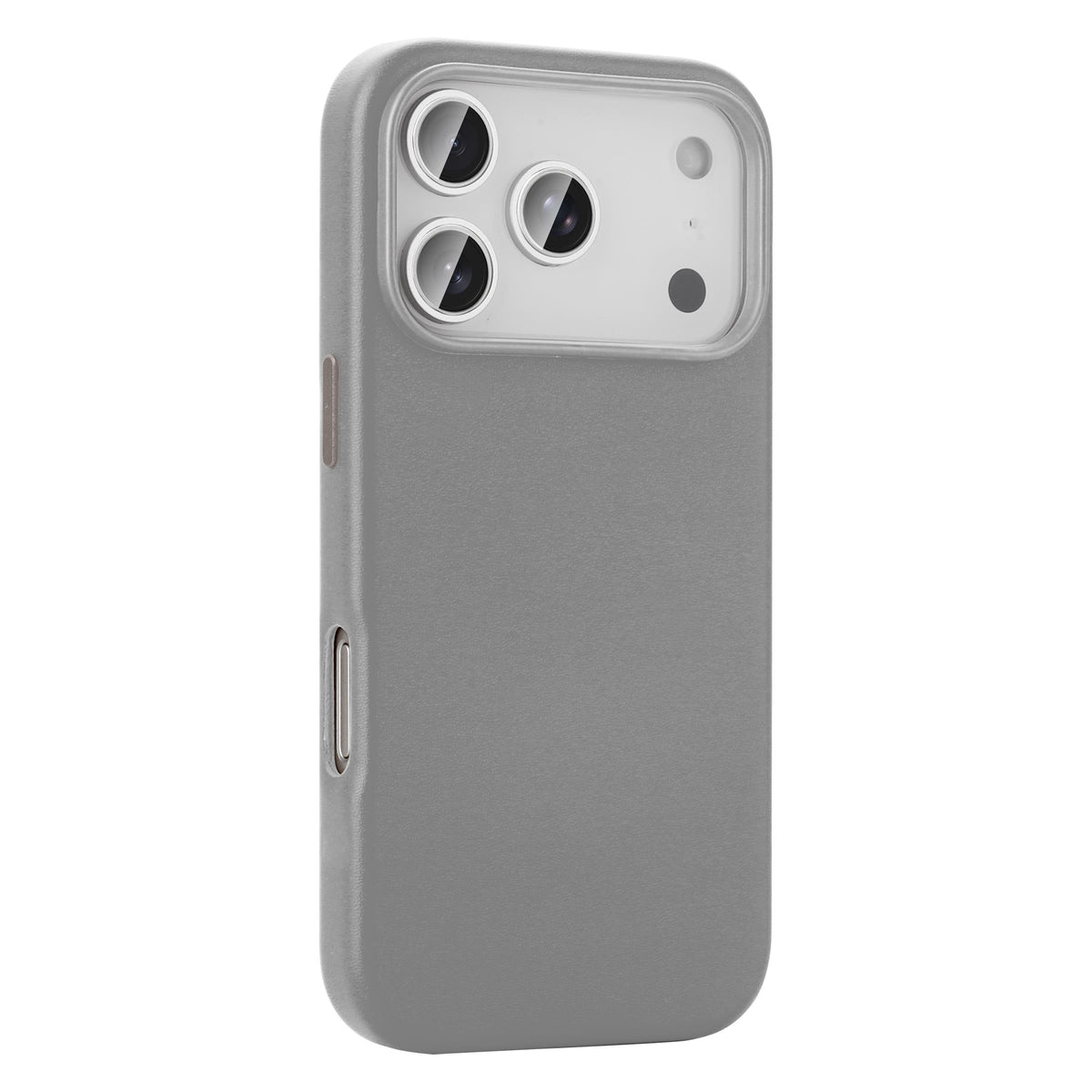 MOPAL MagSafe-Compatible Faux-Leather Look Let Silicone Case for iPhone 17 Pro · 2