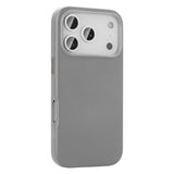 MOPAL MagSafe-Compatible Faux-Leather Look Let Silicone Case for iPhone 17 Pro · 2