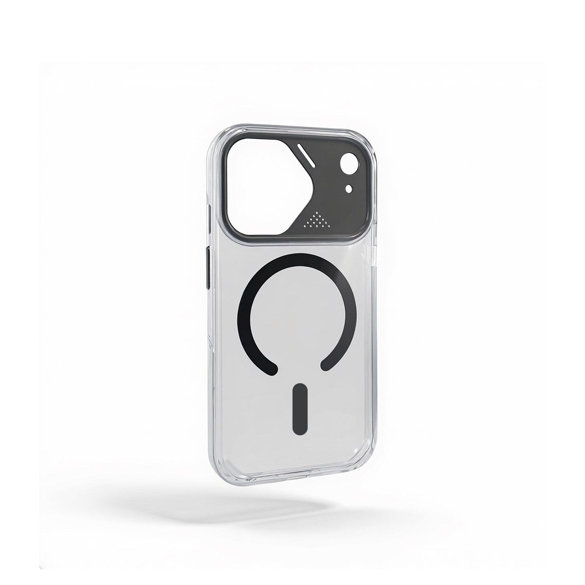 MOPAL MagSafe-Compatible Hard-Shell Clear Duo Phone Case for iPhone 17 Pro · 2