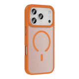 MOPAL MagSafe-Compatible Plastic Edges Rot Silicone Case for iPhone 17 Pro · 2