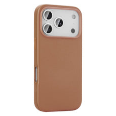 MOPAL MagSafe-Compatible Faux-Leather Look Let Silicone Case for iPhone 17 Pro · 1