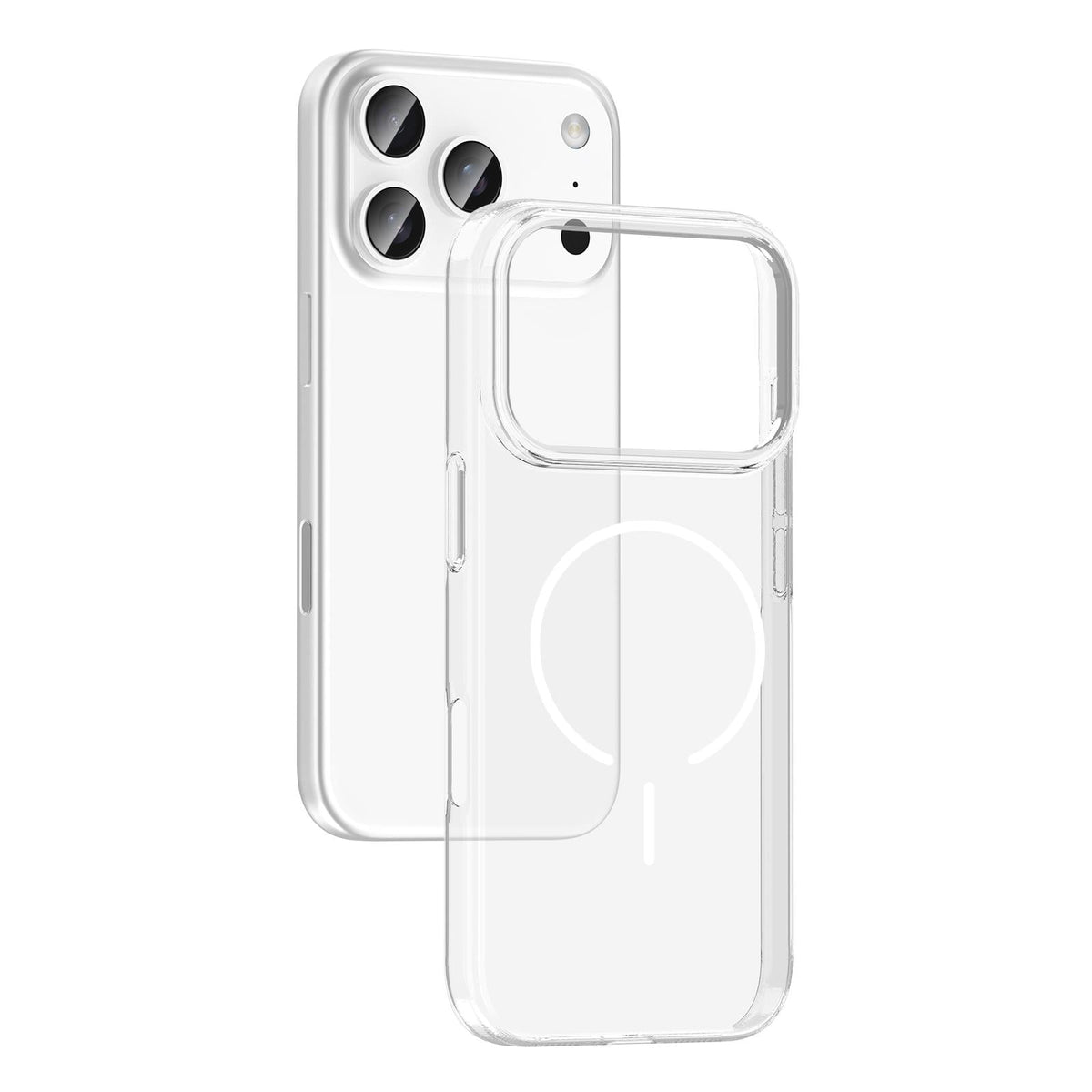 MOPAL MagSafe-Compatible Clear Excel Silicone Case for iPhone 17 Pro · 3