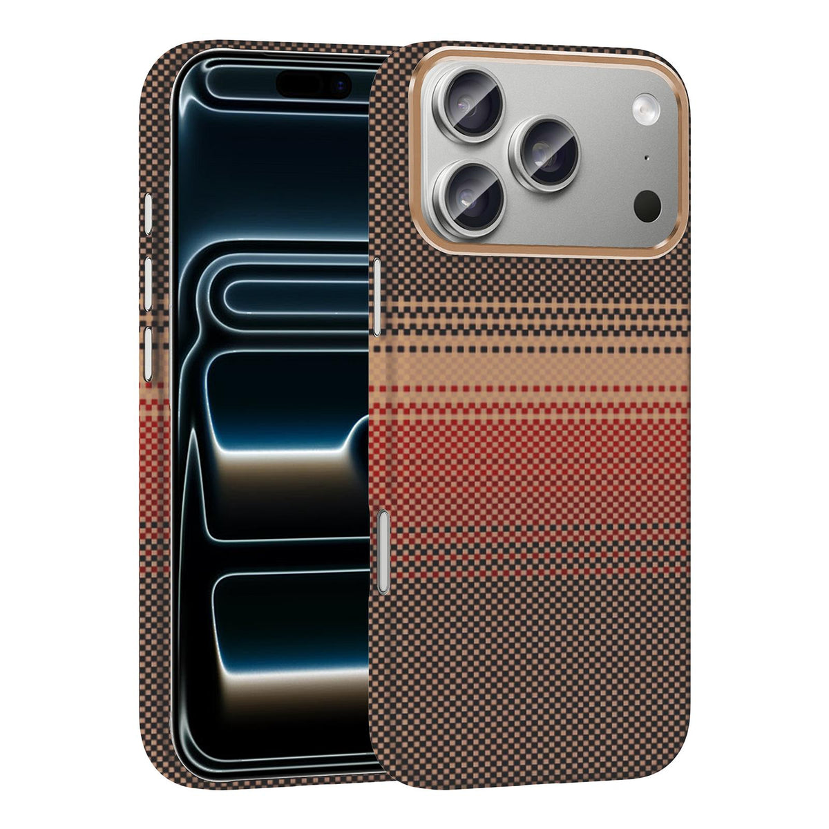 MOPAL MagSafe-Compatible Patterned Hard-Shell Power Case for iPhone 17 Pro · 3