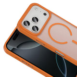 MOPAL MagSafe-Compatible Plastic Edges Rot Silicone Case for iPhone 17 Pro · 4